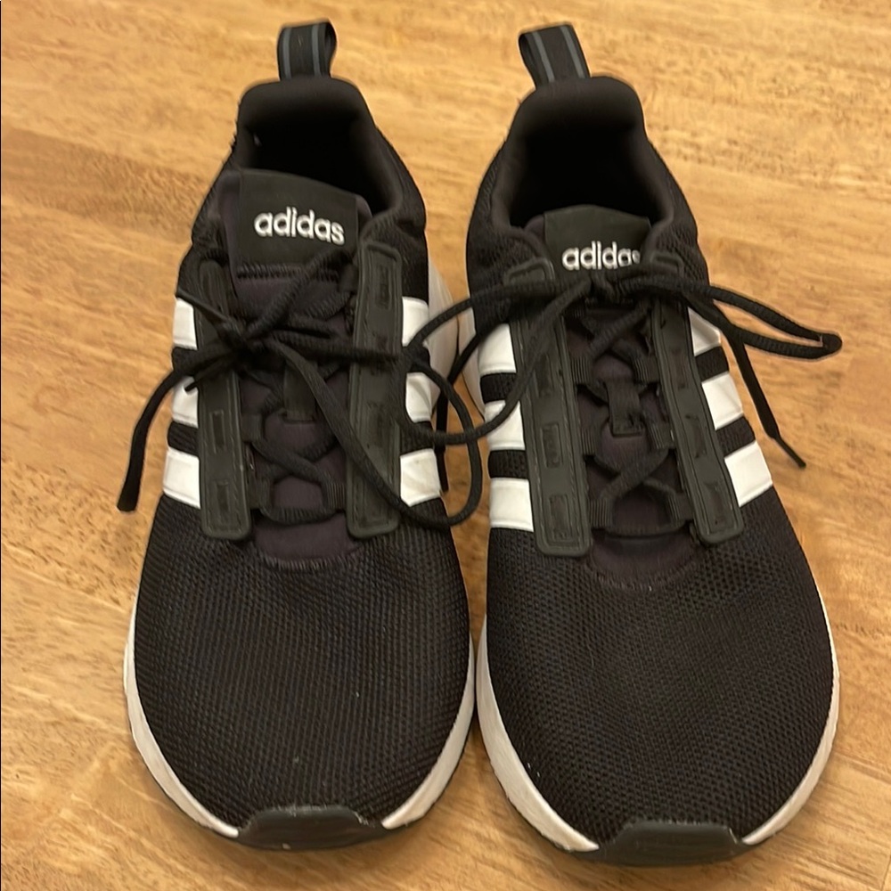 Adidas Black and White Sneakers